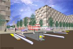 Combined Services Corridor